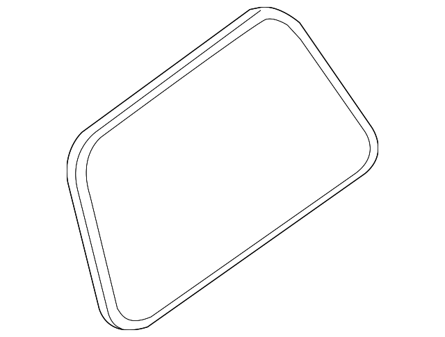 83353-7S00B Деталь WEATHERSTRIP, LEFT