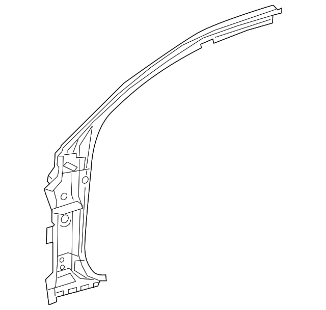 61108-04030 Деталь PILLAR REINF, RIGHT