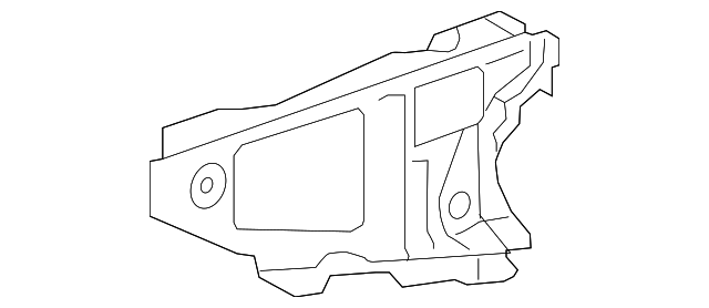 61028-04040 Деталь OUTER PILLAR, LEFT