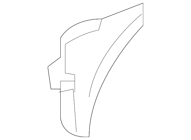 83270-2S000 FRAME COVER, LEFT