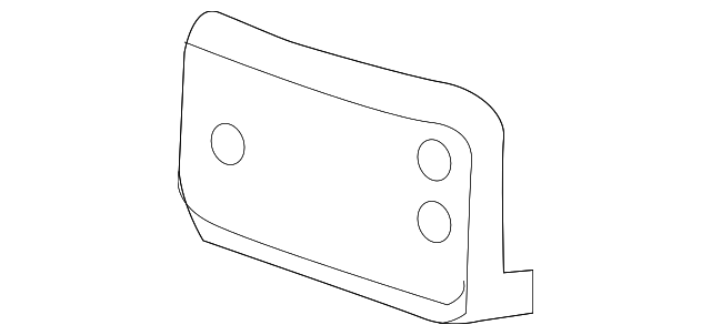 22757027 LICENSE BRACKET