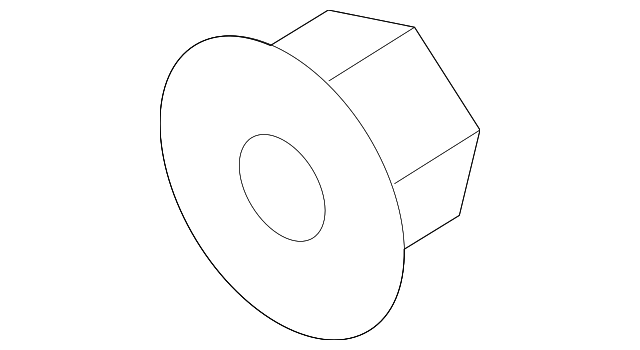 87259-3K000 TRIM MOLDING NUT