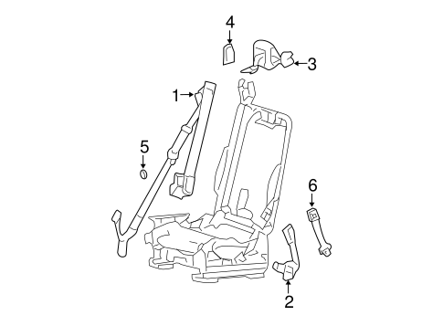 F-150 FRONT SEAT BELTS 3