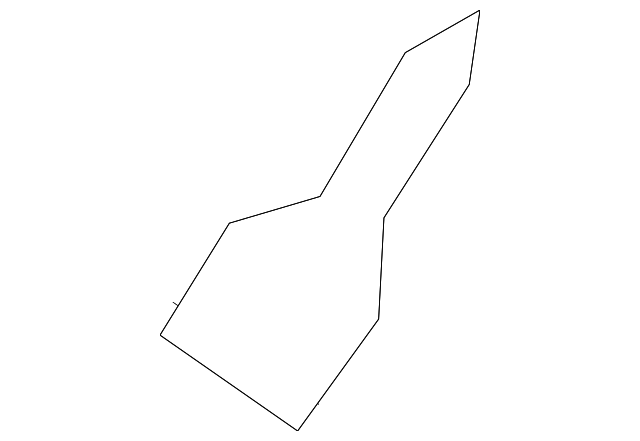 84518-29000 Деталь GLOVE BOX FRAME BUMPER