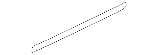 MR777826 Деталь BODY SIDE MLDG, LEFT