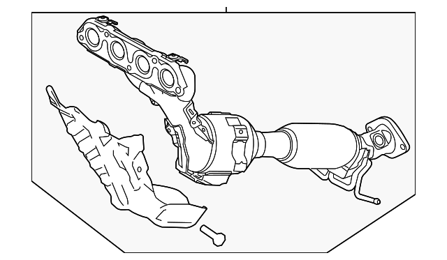 PE19-20-50XC Деталь EXHAUST MANIFOLD