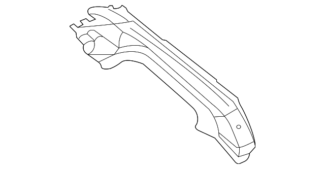 MR954450 Деталь REAR REINF, RIGHT