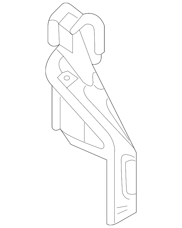 MR954443 Деталь UPPER EXTN, LEFT