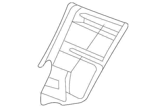 MR954442 Деталь EXTENSION PANEL, RIGHT