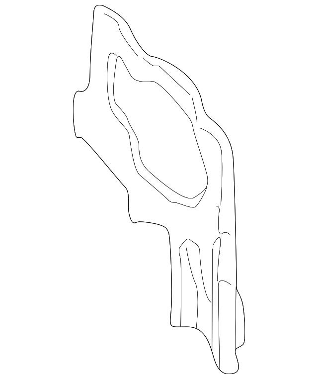 625205Y500 HEADLAMP FRAME, RIGHT