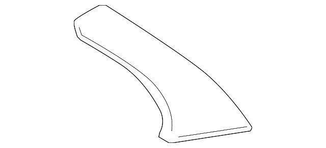 74645-06020 Деталь HANDLE COVER, RIGHT