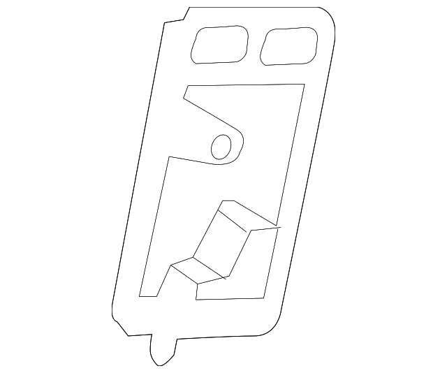 8151078010 Деталь MOUNT BRACKET