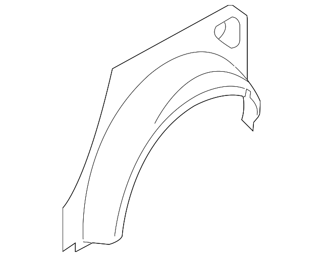 51560FG0419P Деталь OUTER WHEELHOUSE, RIGHT