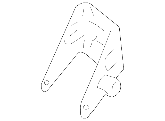 112744L801 Деталь FRONT MOUNT BRKT
