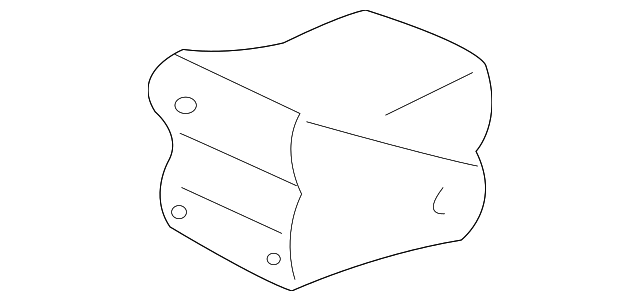 113322Y015 Деталь REAR MOUNT BRKT