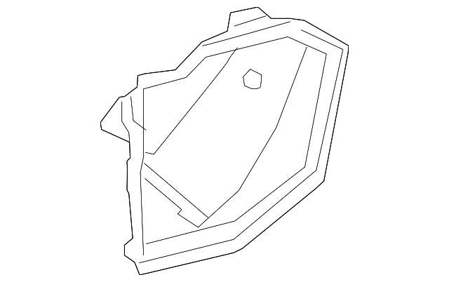 67043-04020 Деталь COVER PANEL, RIGHT