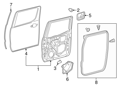 Tacoma DOOR & COMPONENTS 2