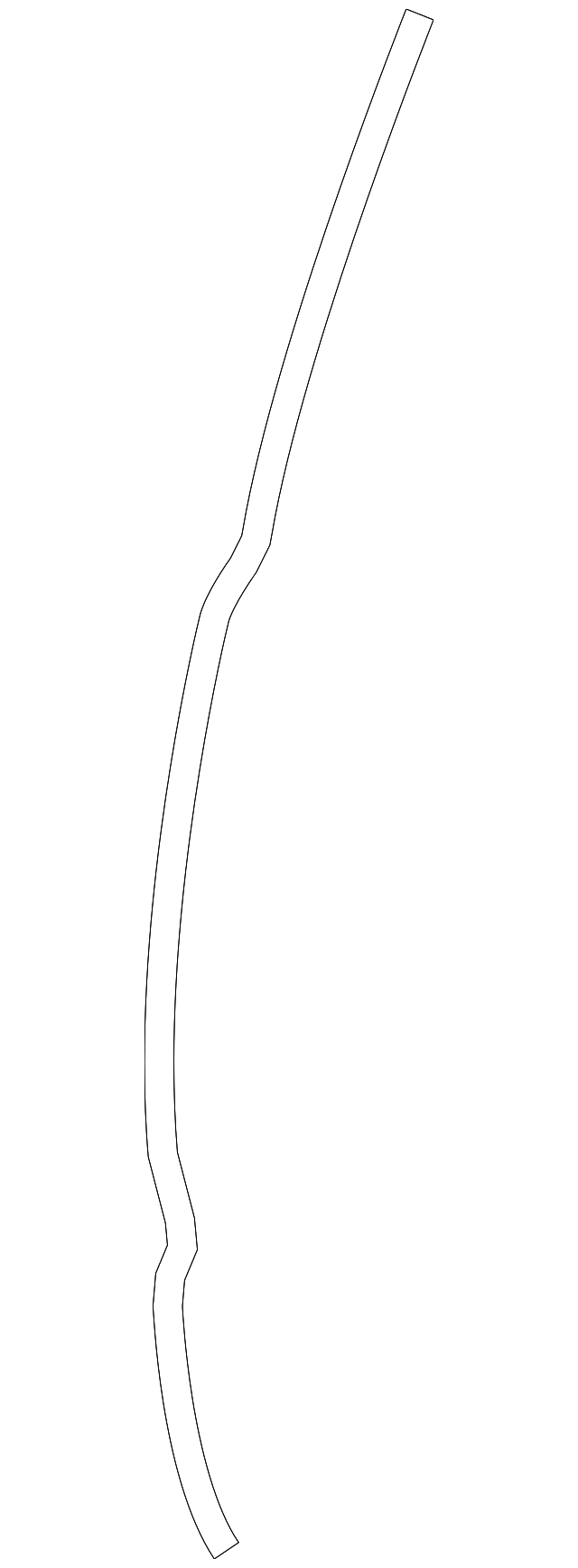 67895-04020 Деталь FRONT W'STRIP, RIGHT