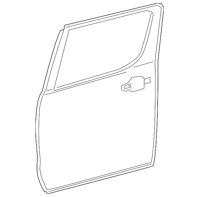 67113-04040 Деталь OUTER PANEL, RIGHT