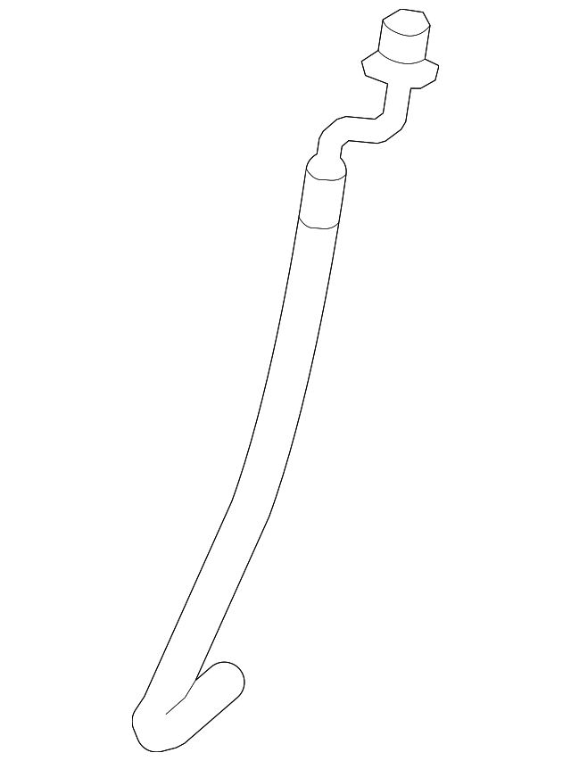 58743-3M000 BRAKE HOSE, RIGHT