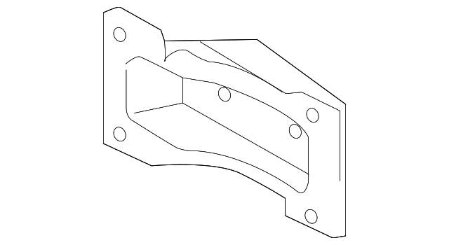 86642-C6000 Деталь MOUNT BRACKET, RIGHT