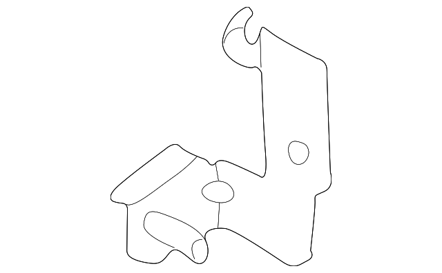 GA2B-61-1E0 Деталь MOUNT BRACKET