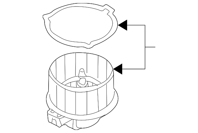 GD7A-61-B10 Деталь FAN & MOTOR