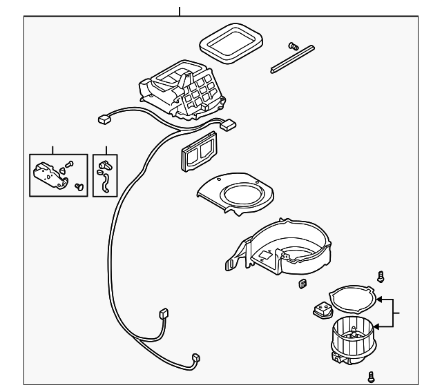 GD7A61140A Деталь BLOWER ASSY