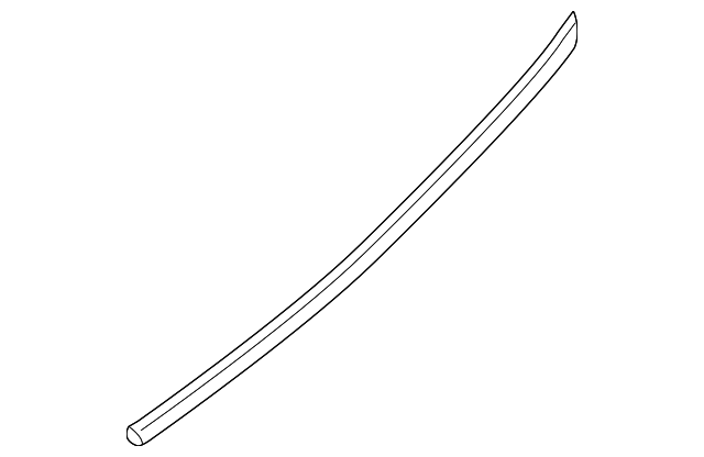 65258SG030 Деталь LOWER MOLDING, LEFT