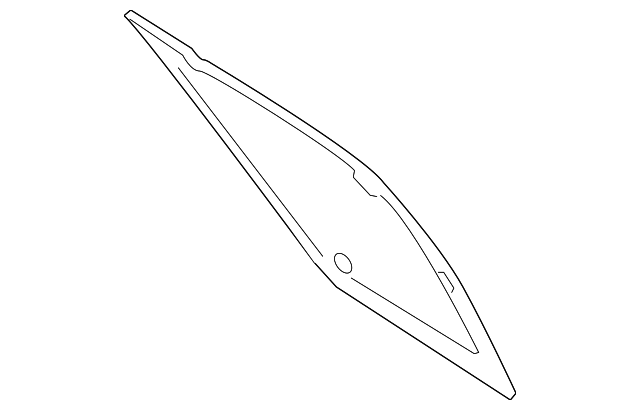 8L8Z-7829700-B Деталь QTR GLASS, RIGHT