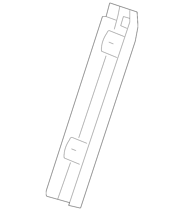 88991685 Деталь SEAT BACK PANEL, LEFT