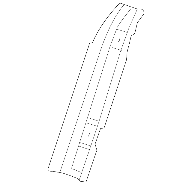 88991684 Деталь SEAT BACK PANEL, RIGHT