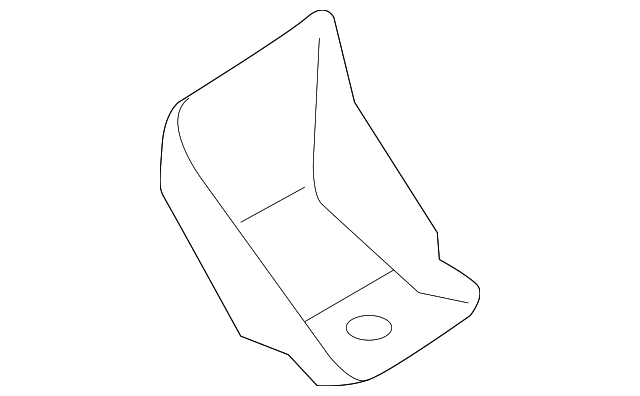 41007298071 Деталь HINGE SUPPORT, LEFT