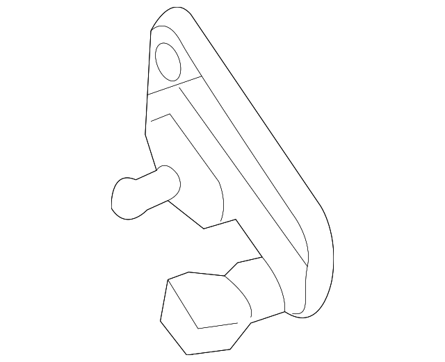 51-24-7-263-100 Деталь LIFT CYLINDER LOWER BRACKET, RIGHT