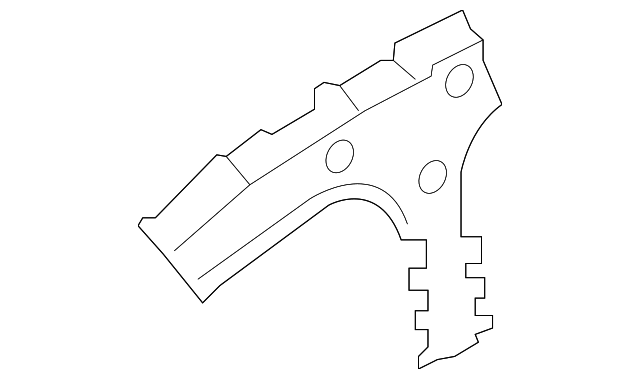 FT4Z-58513A08-A Деталь ROOF REINF, RIGHT