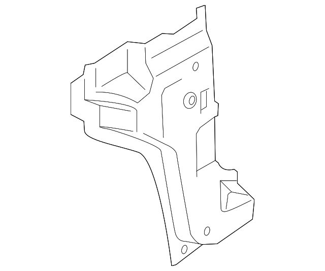 FT4Z-5802638-B Деталь LOWER PLR REINF, LEFT