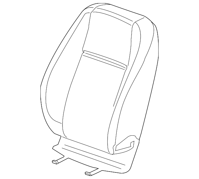 95259647 Деталь SEAT BACK COVER