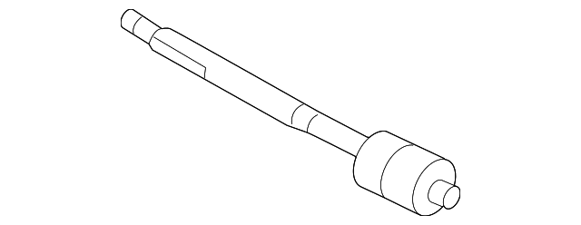 ZZDA-32-240 Деталь INNER TIE ROD, RIGHT
