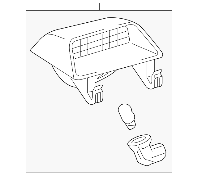 81570-12350-B0 Деталь HIGH MOUNT LAMP