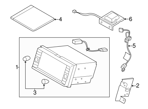 Impreza DAYTIME RUNNING LAMP COMPONENTS