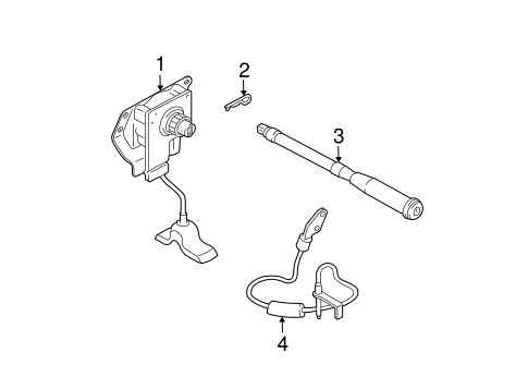 Tribute SPARE TIRE CARRIER