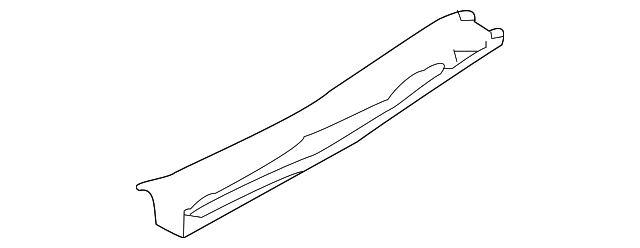 52150FG0009P Деталь REAR RAIL, LEFT