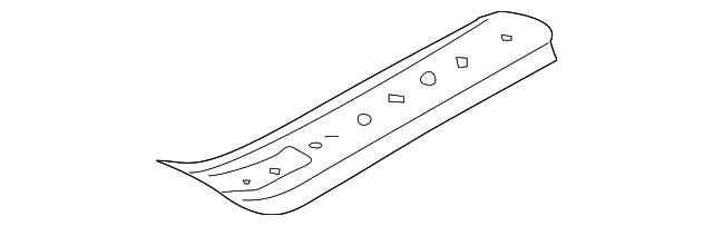 52150AG1029P Деталь FRONT RAIL, RIGHT