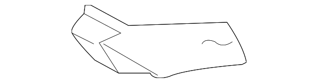 51242AG0709P Деталь OUTER REINF, LEFT