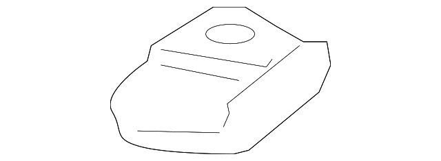87558-9N00C Деталь TRACK END COVER, LEFT