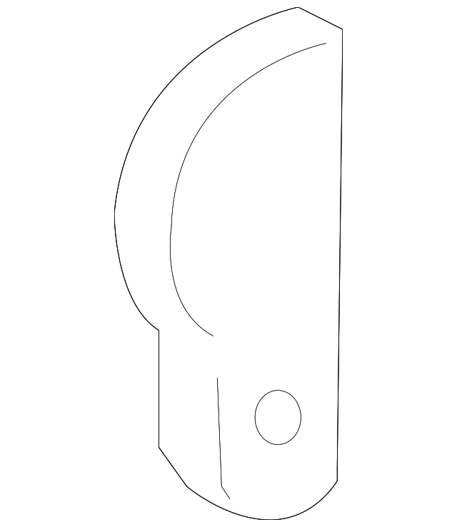 87380-9N10A Деталь SIDE COVER, LEFT