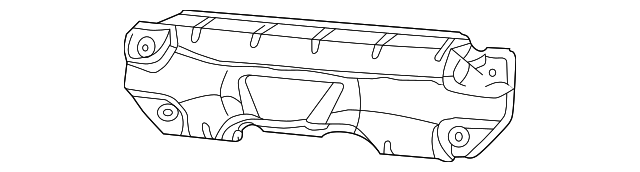 53030815AB Деталь MANIFOLD HEAT SHIELD, LEFT