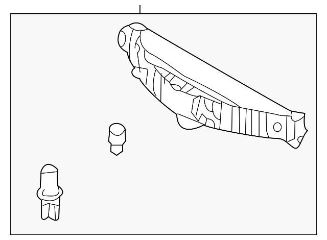 92700-1M000 Деталь HIGH MOUNT LAMP