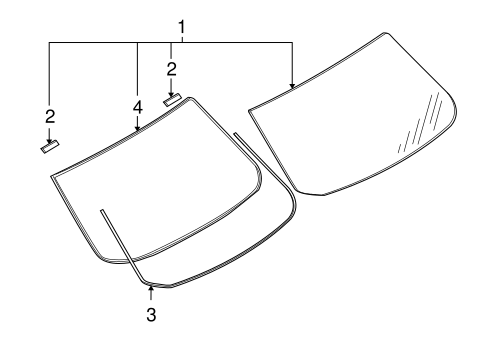 Versa GLASS & HARDWARE - BACK
