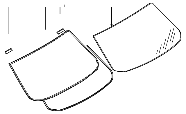 79700-EM40A Деталь BACK GLASS
